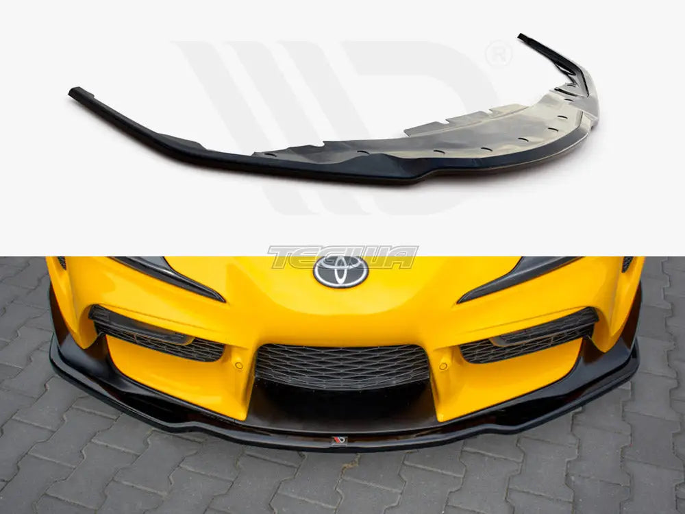 Maxton Design Front Splitter V.2 Toyota Supra MK5 2019-