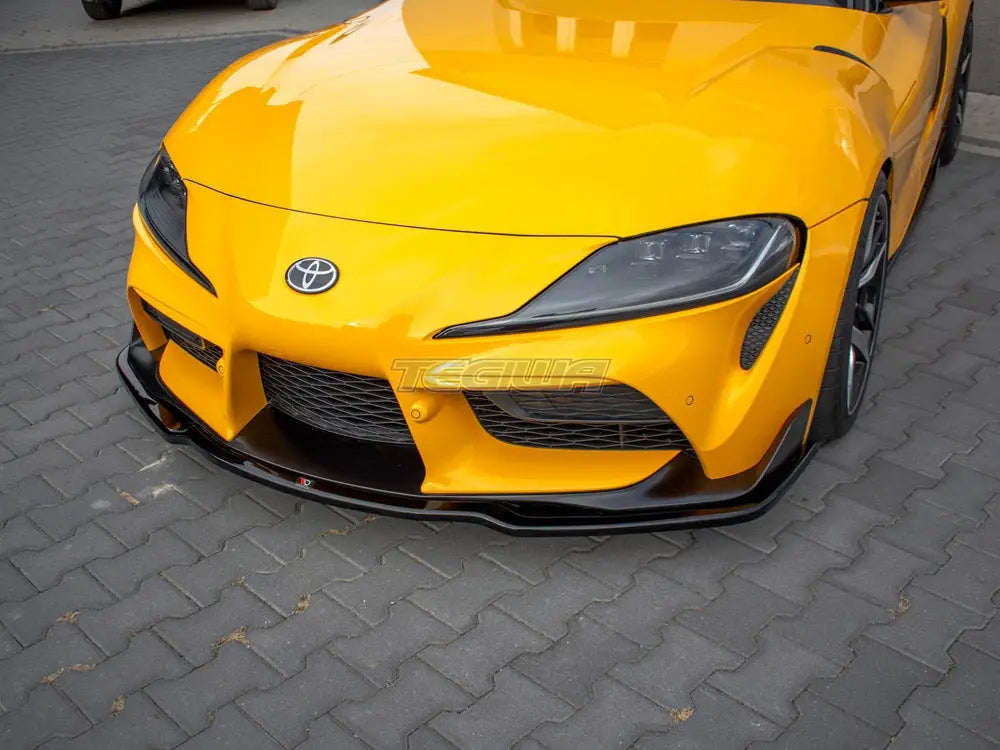 Maxton Design Front Splitter V.2 Toyota Supra MK5 2019-