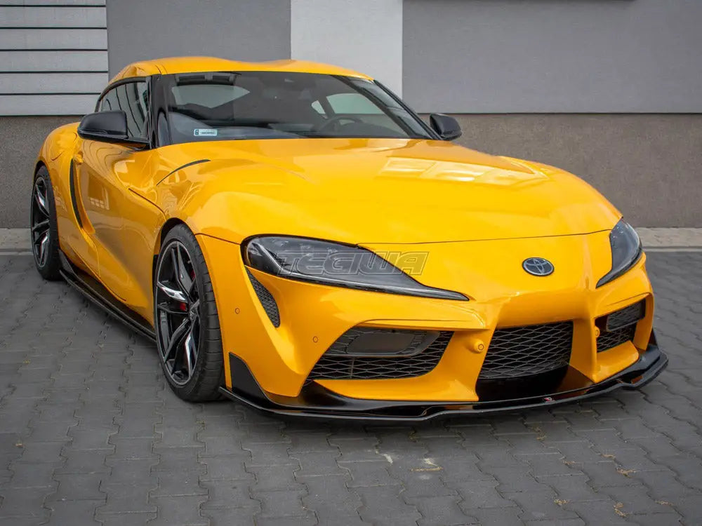 Maxton Design Front Splitter V.2 Toyota Supra MK5 2019-