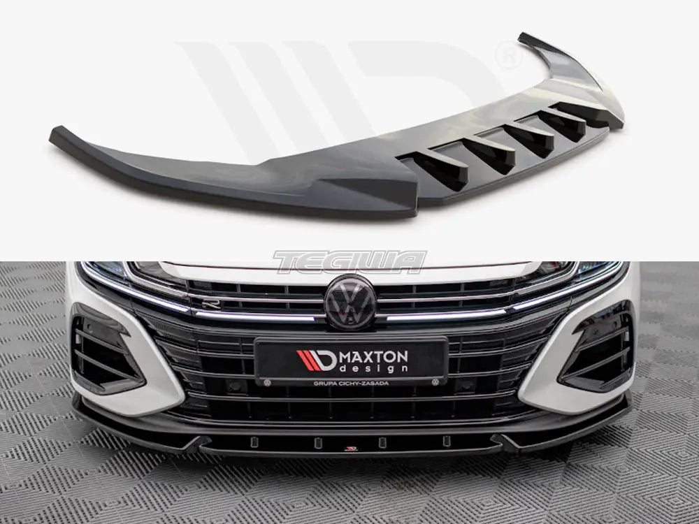 Maxton Design Front Splitter V.2 Volkswagen Arteon R 2020-