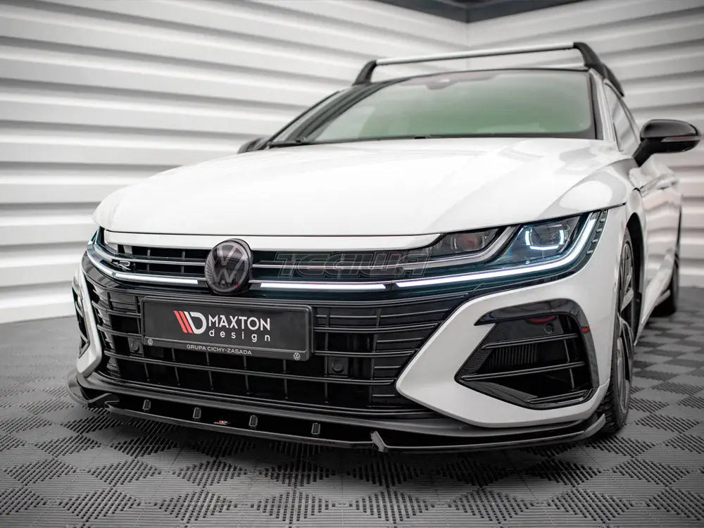 Maxton Design Front Splitter V.2 Volkswagen Arteon R 2020-