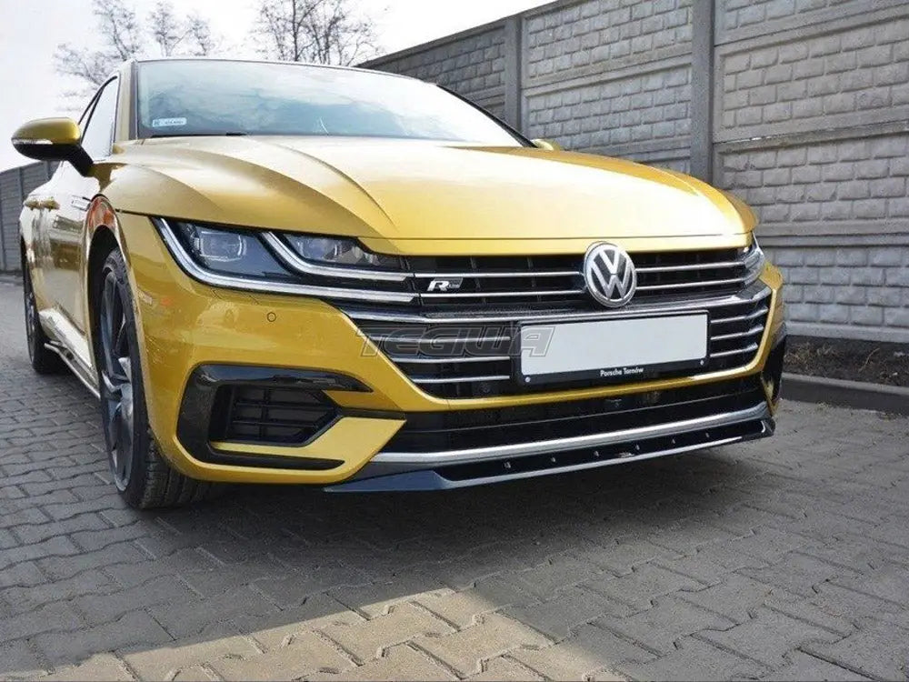 Maxton Design Front Splitter V.2 Volkswagen Arteon R-line