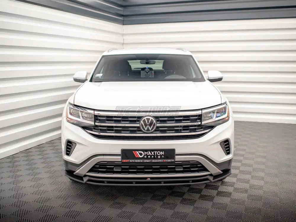 Maxton Design Front Splitter V.2 Volkswagen Atlas Cross Sport 2020-