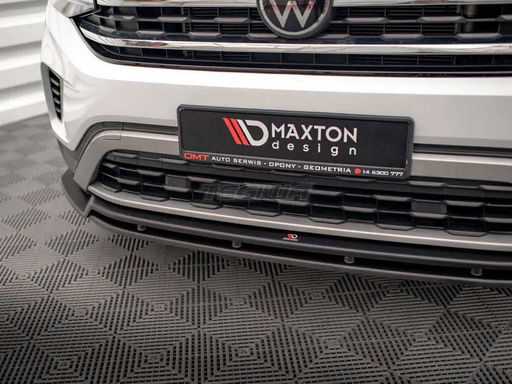 Maxton Design Front Splitter V.2 Volkswagen Atlas Cross Sport 2020-