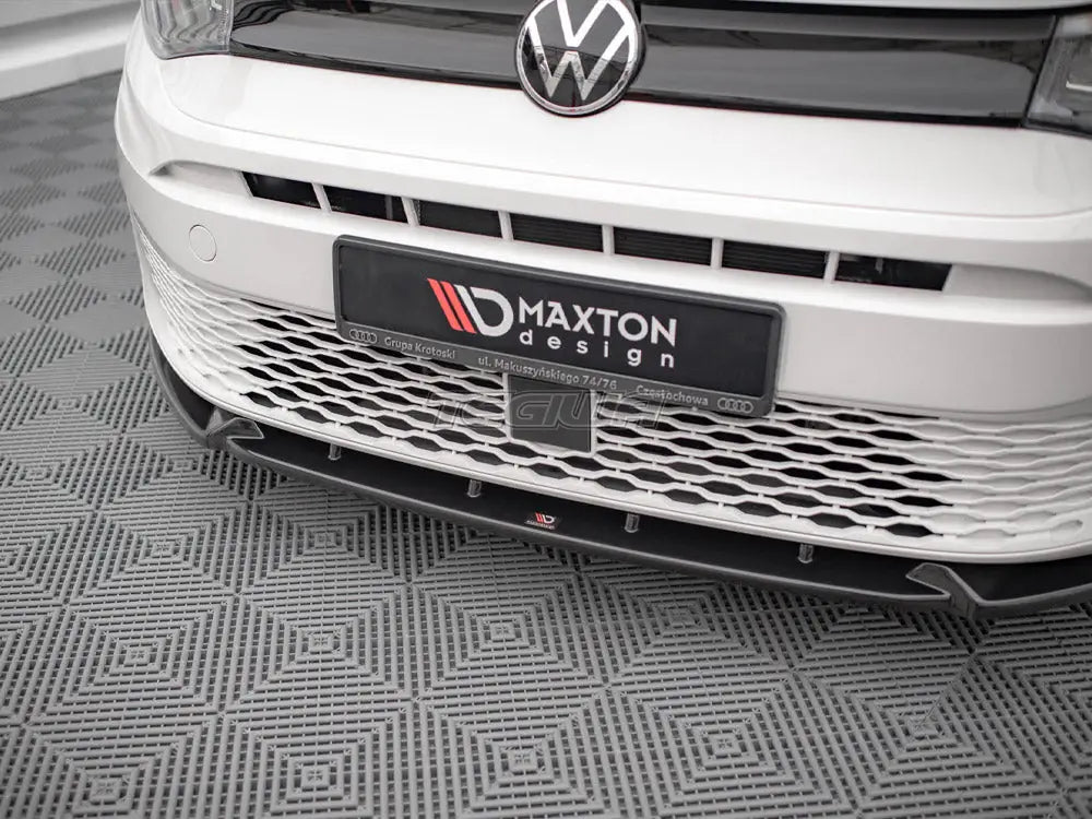 Maxton Design Front Splitter V.2 Volkswagen Caddy MK5 2020-