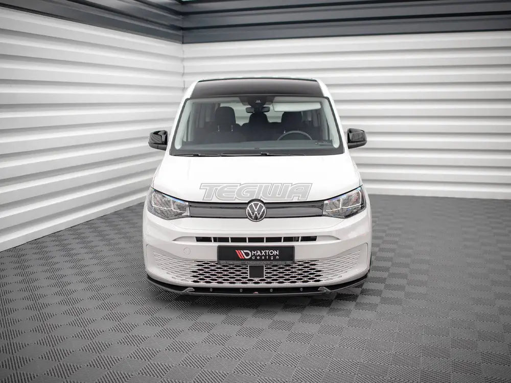 Maxton Design Front Splitter V.2 Volkswagen Caddy MK5 2020-