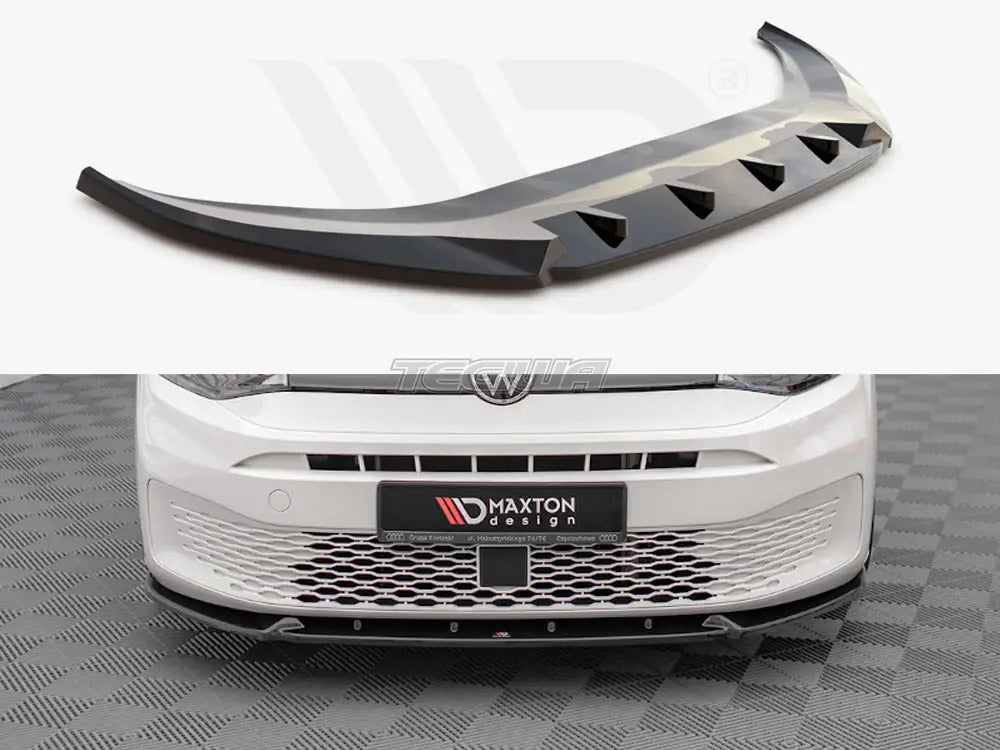 Maxton Design Front Splitter V.2 Volkswagen Caddy MK5 2020-