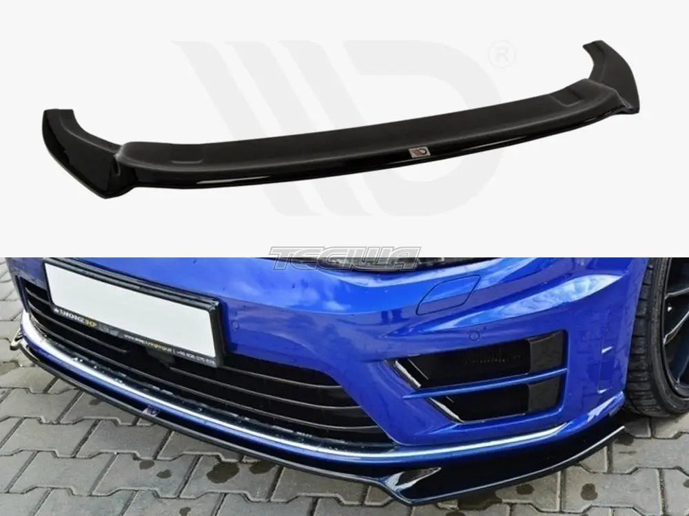 Maxton Design Front Splitter V.2 Volkswagen Golf 7 R R-line 13-16