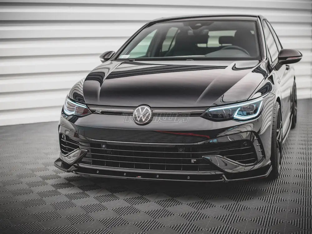 Maxton Design Front Splitter V.2 Volkswagen Golf R MK8 20-