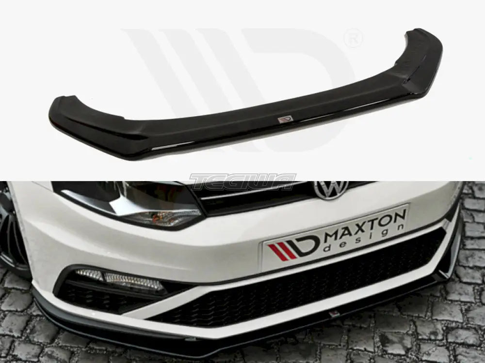 Maxton Design Front Splitter V.2 Volkswagen Polo MK5 GTI Facelift 15-17