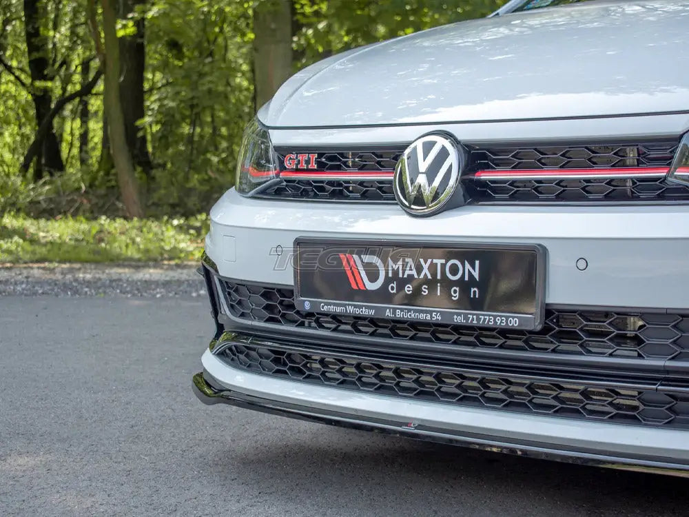 Maxton Design Front Splitter V.2 Volkswagen Polo MK6 GTI 17-21