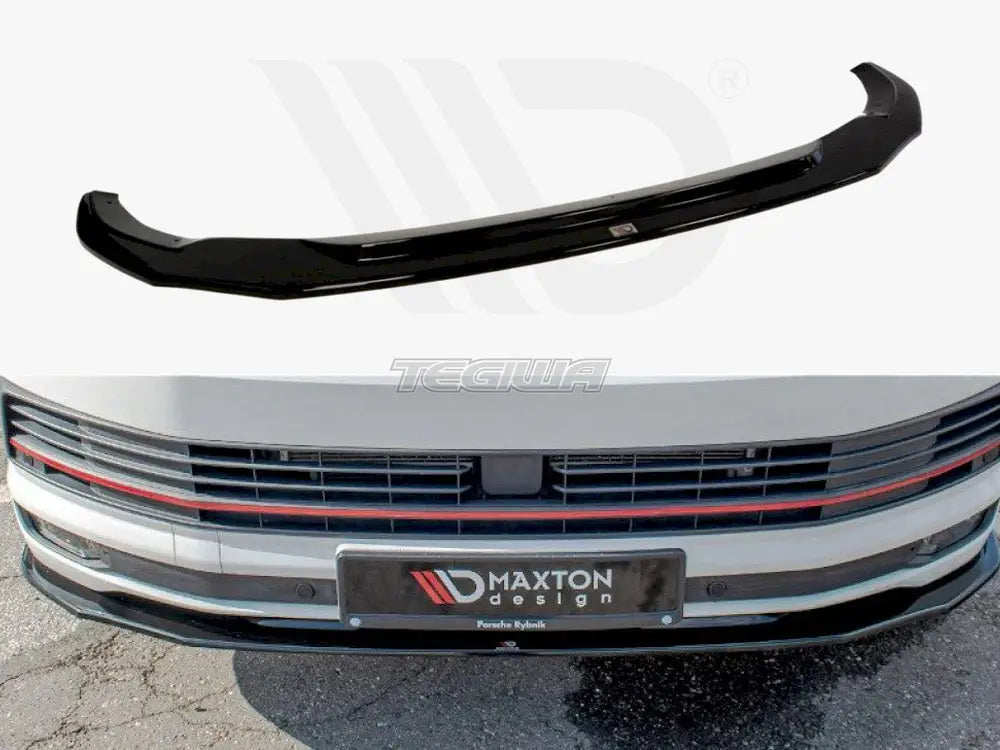 Maxton Design Front Splitter V.2 Volkswagen T6 2015-19