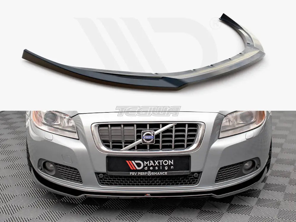 Maxton Design Front Splitter V.2 Volvo V70 MK3 09-13