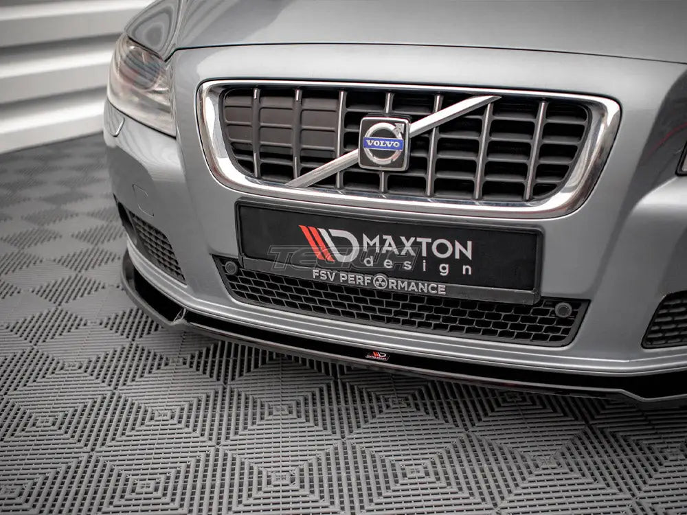 Maxton Design Front Splitter V.2 Volvo V70 MK3 09-13