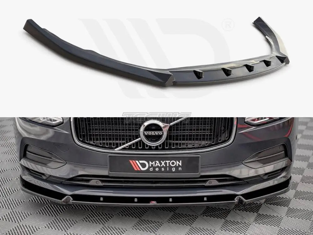 Maxton Design Front Splitter V.2 Volvo V90 MK2 16-20