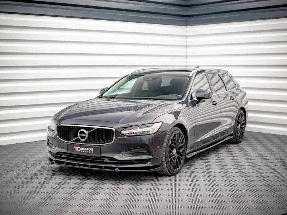 Maxton Design Front Splitter V.2 Volvo V90 MK2 16-20