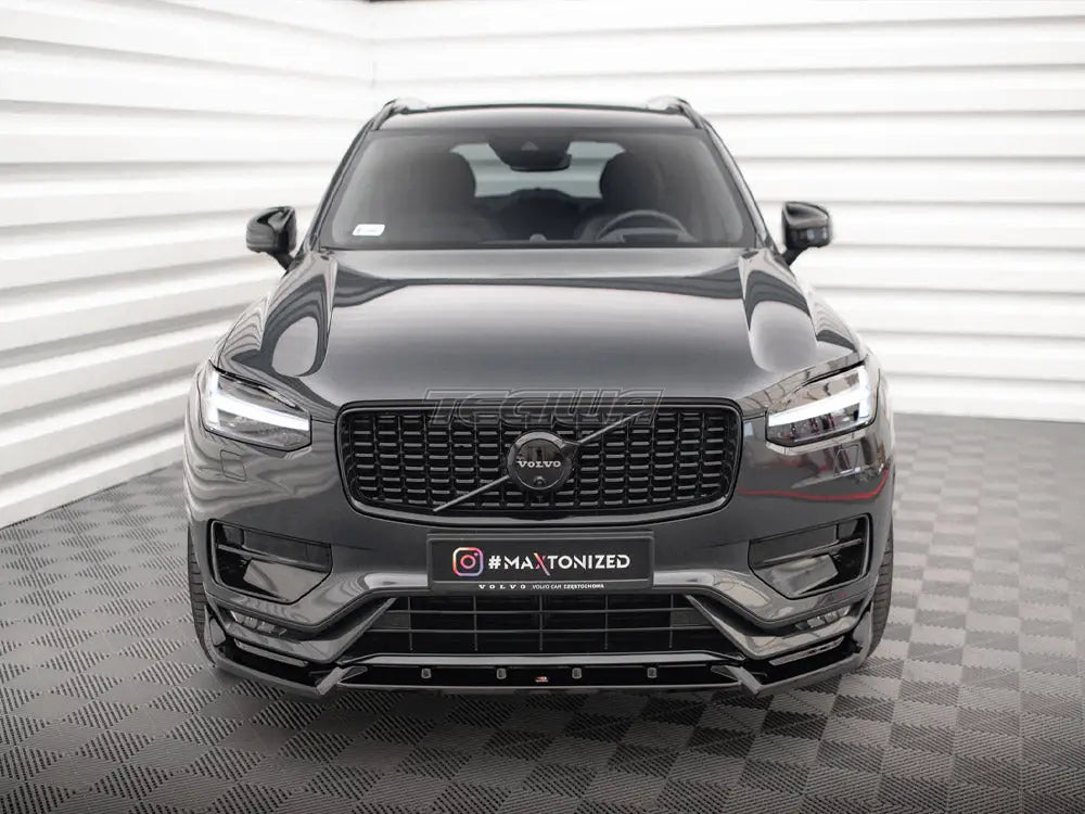 Maxton Design Front Splitter V.2 Volvo XC90 R-Design Mk2 Facelift