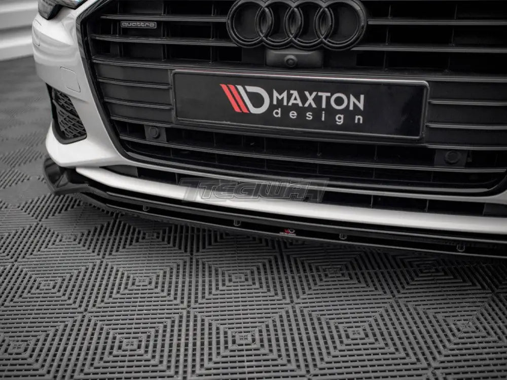 Maxton Design Front Splitter V.3 Audi A6 C8