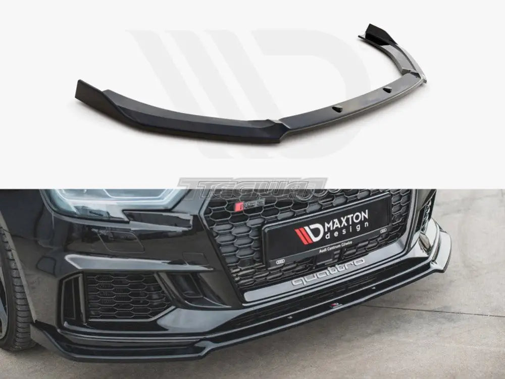 Maxton Design Front Splitter V.3 Audi RS3 8V Facelift 2017-UP