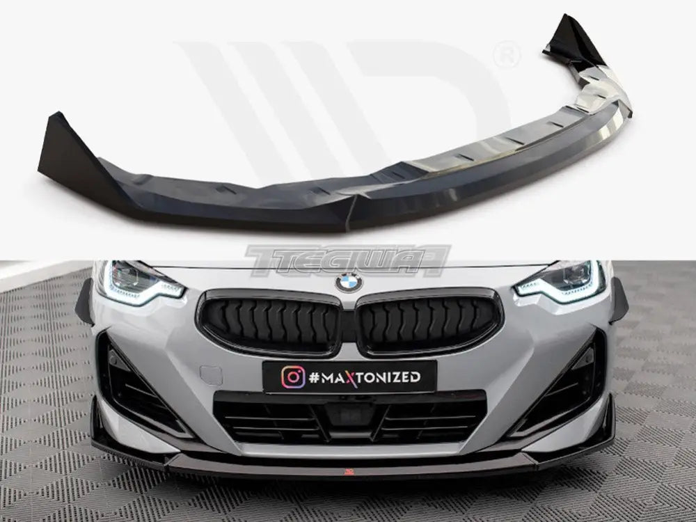 Maxton Design Front Splitter V.3 BMW 2-Series Coupe M-Pack M240i G42