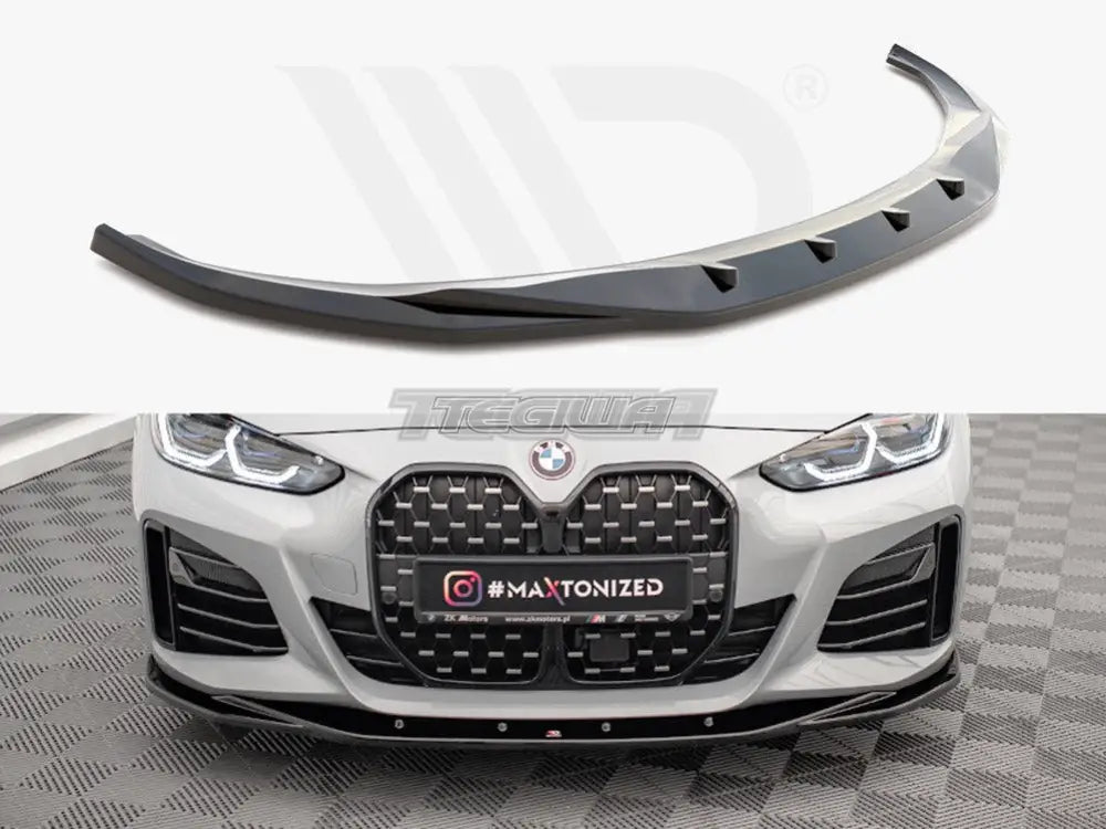 Maxton Design Front Splitter V.3 BMW 4-Series Gran Coupe M-Pack G26