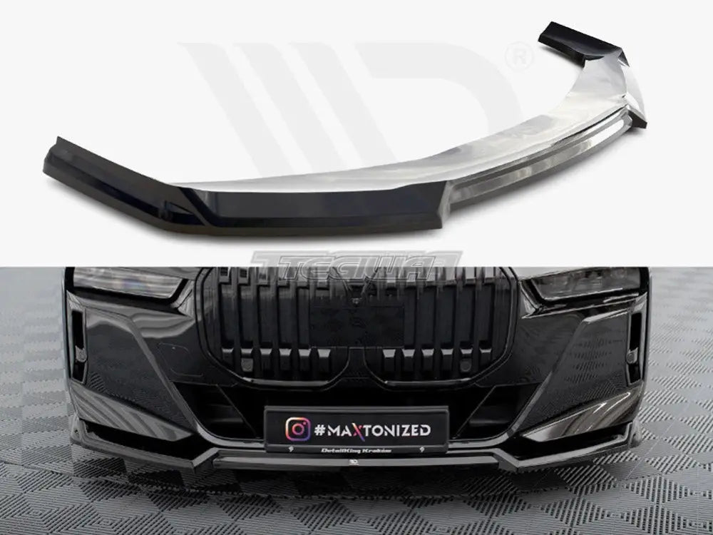 Maxton Design Front Splitter V.3 BMW 7-Series M-Pack M760e G70