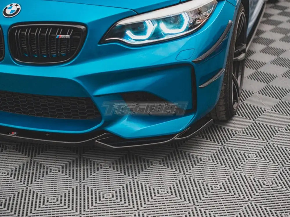 Maxton Design Front Splitter V.3 BMW M2 F87 16-20