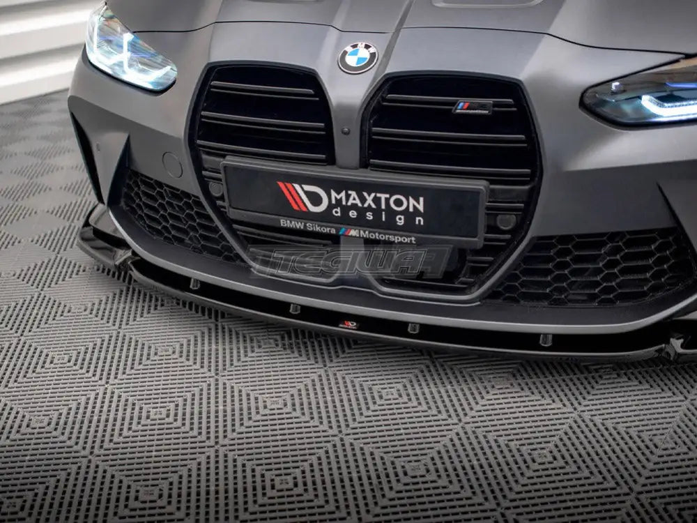 Maxton Design Front Splitter V.3 BMW M3 G80 2021-