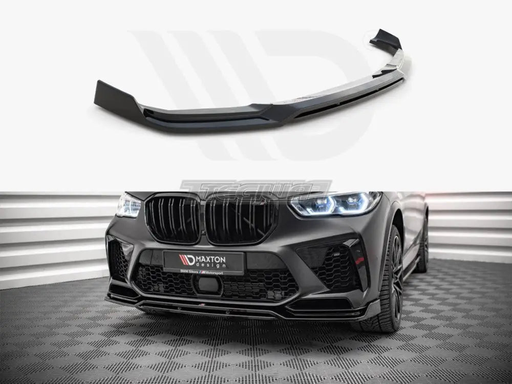 Maxton Design Front Splitter V.3 BMW X5M F95 2018-