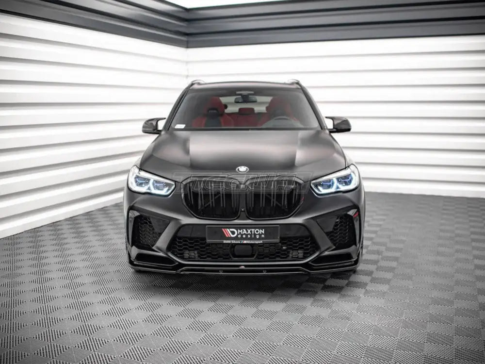 Maxton Design Front Splitter V.3 BMW X5M F95 2018-