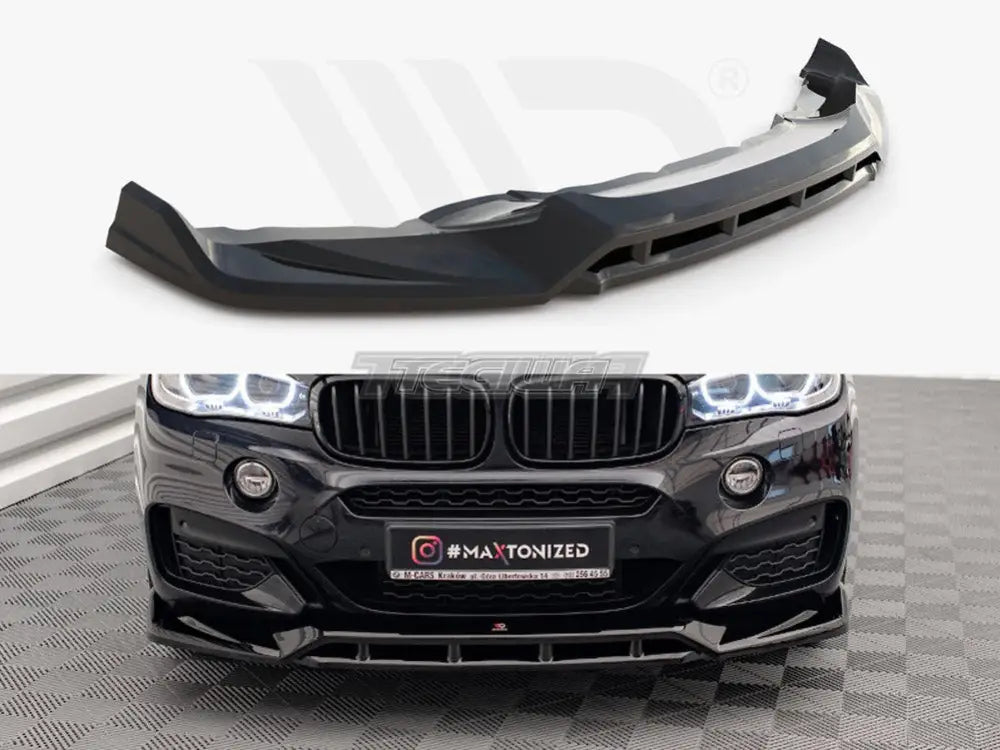 Maxton Design Front Splitter V.3 BMW X6 M Sport F16