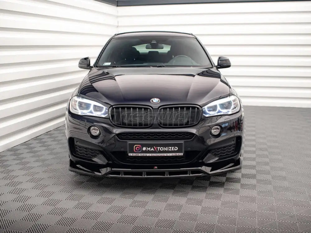 Maxton Design Front Splitter V.3 BMW X6 M Sport F16