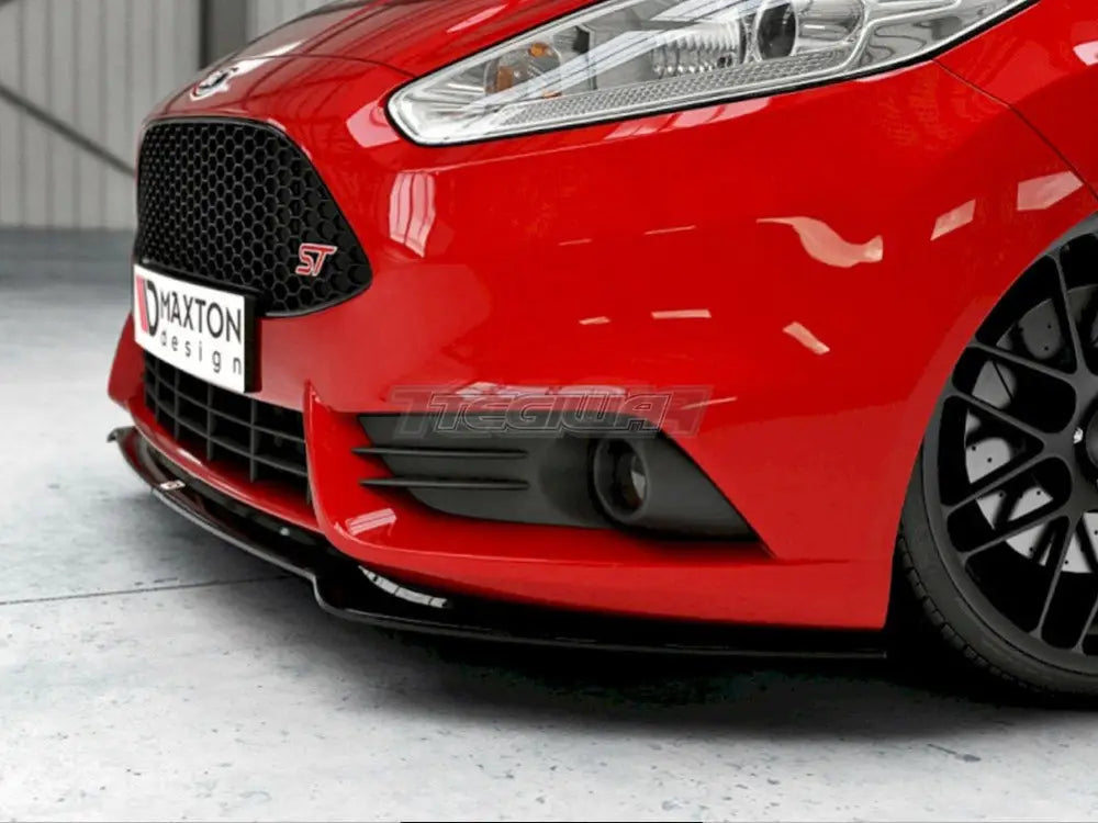 Maxton Design Front Splitter V.3 Fiesta MK7 ST Facelift 13-17