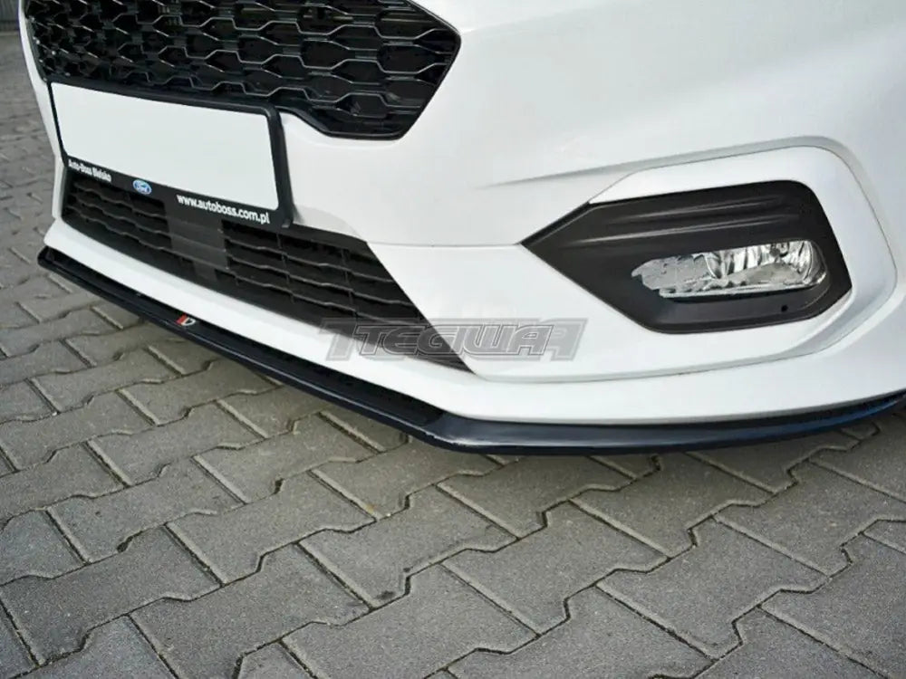 Maxton Design Front Splitter V.3 Fiesta MK8 ST & Stline 2017-UP