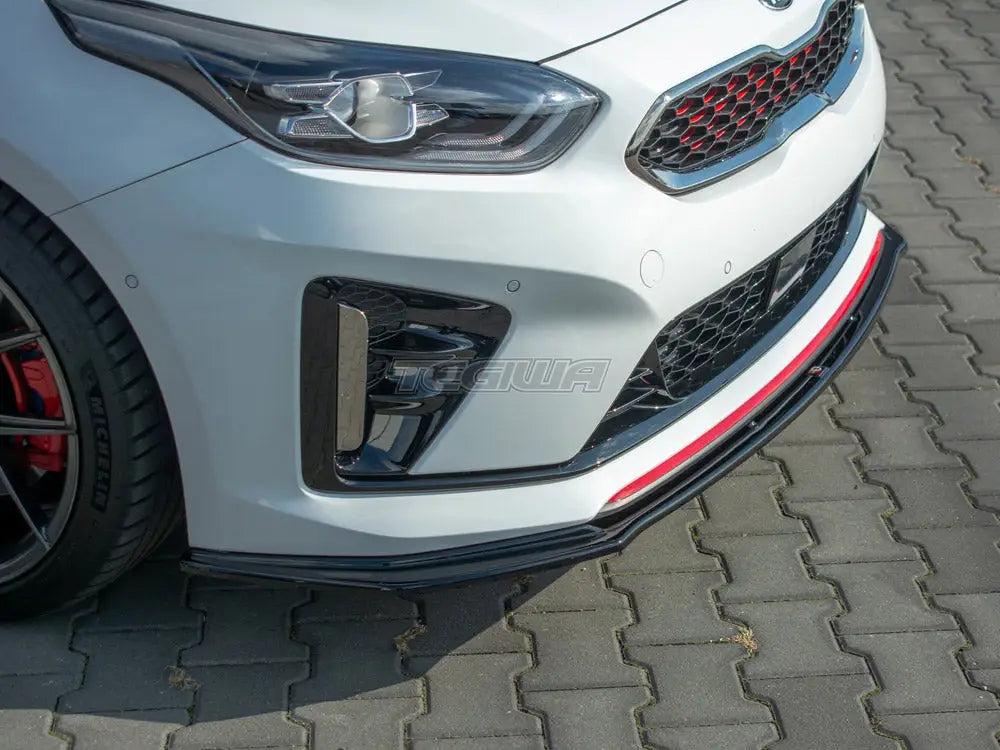 Maxton Design Front Splitter V.3 KIA Proceed GT MK 3