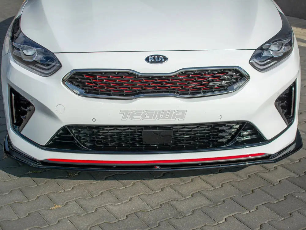 Maxton Design Front Splitter V.3 KIA Proceed GT MK 3