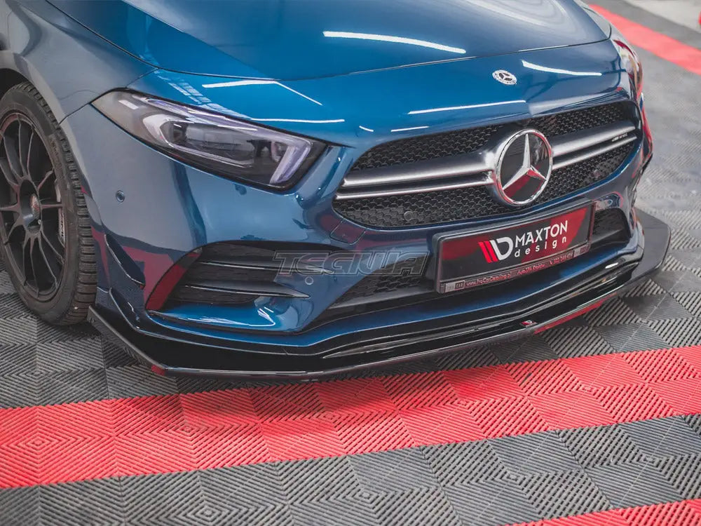 Maxton Design Front Splitter V.3 Mercedes A35 AMG AERO W177