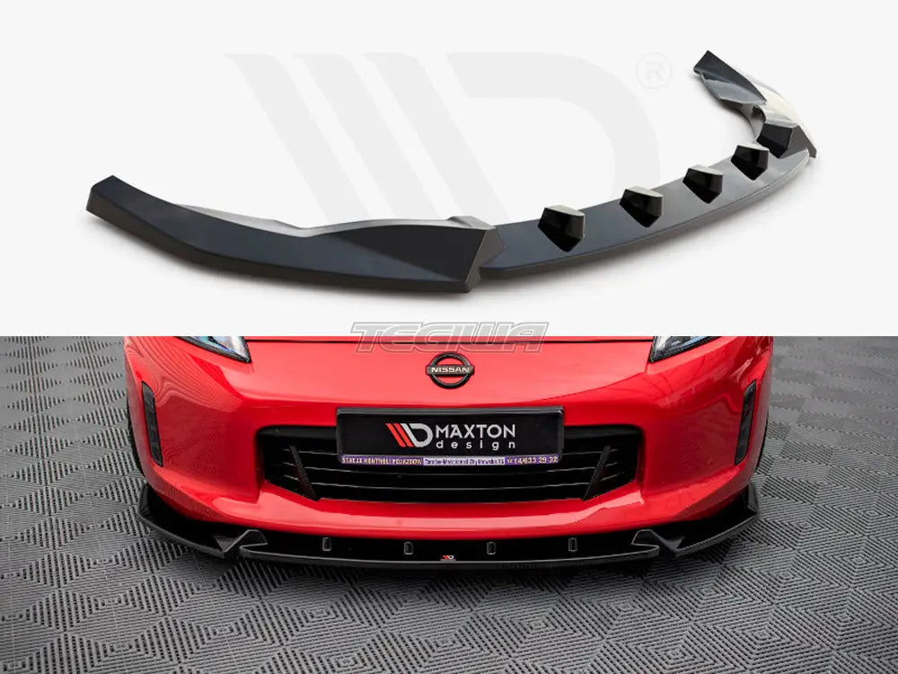 Maxton Design Front Splitter V.3 Nissan 370Z Facelift 12-20