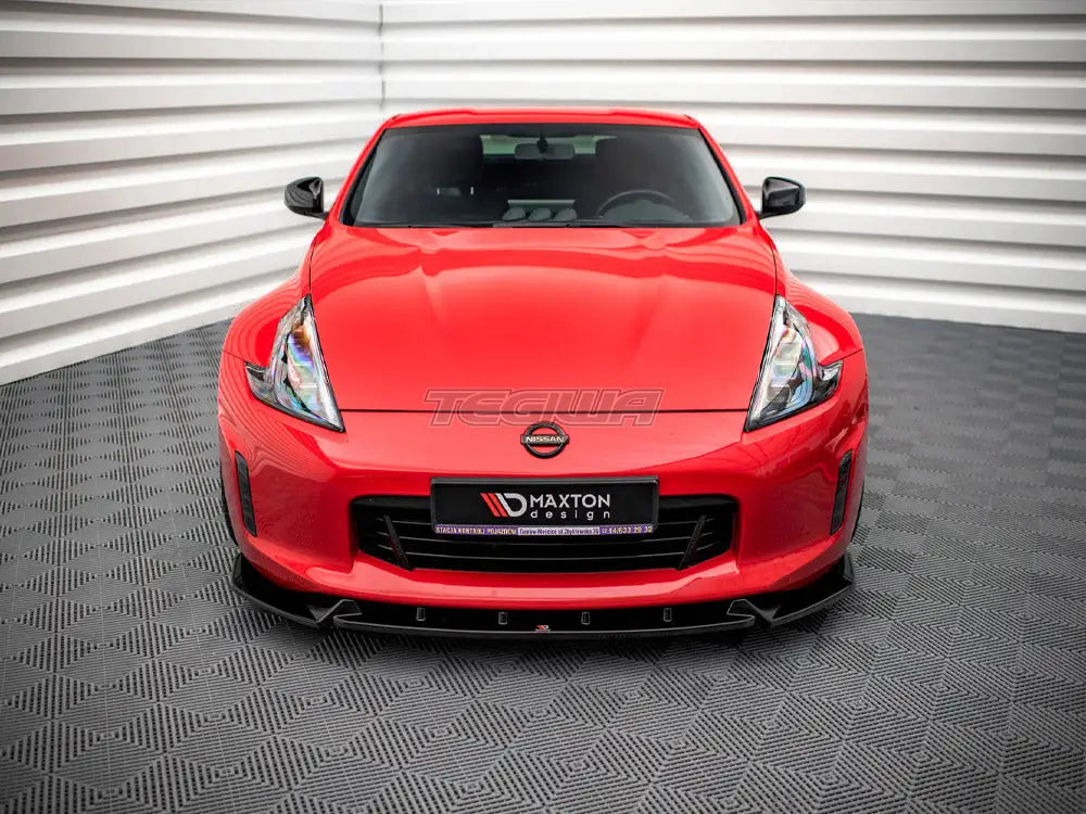 Maxton Design Front Splitter V.3 Nissan 370Z Facelift 12-20