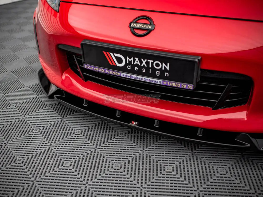 Maxton Design Front Splitter V.3 Nissan 370Z Facelift 12-20