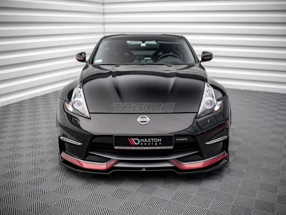 Maxton Design Front Splitter V.3 Nissan 370Z Nismo Facelift 12-20