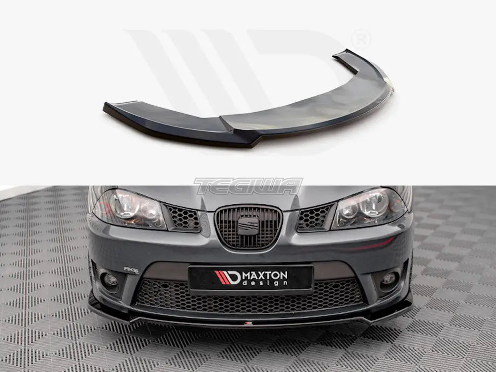 Maxton Design Front Splitter V.3 Seat Ibiza Cupra MK3 00-08