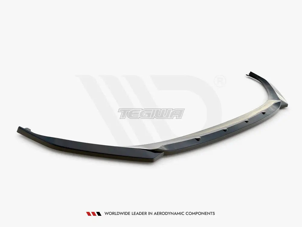 Maxton Design Front Splitter V.3 Skoda Enyaq IV 2020-