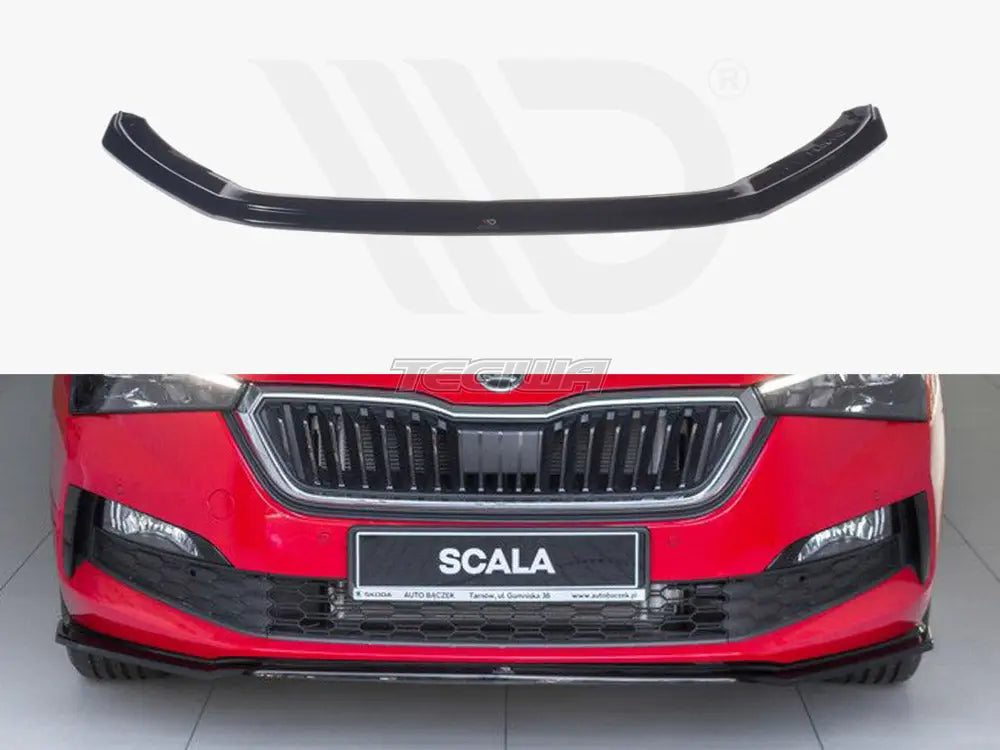 Maxton Design Front Splitter V.3 Skoda Scala 2019-UP