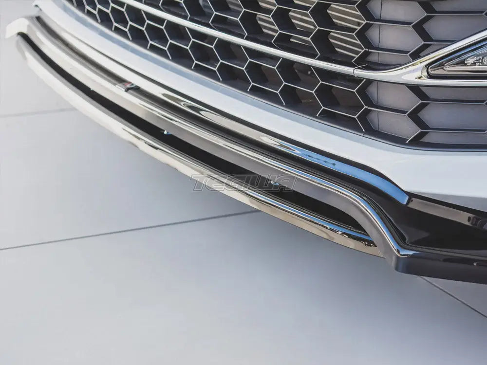 Maxton Design Front Splitter V.3 Skoda Superb MK3 FL 2019-