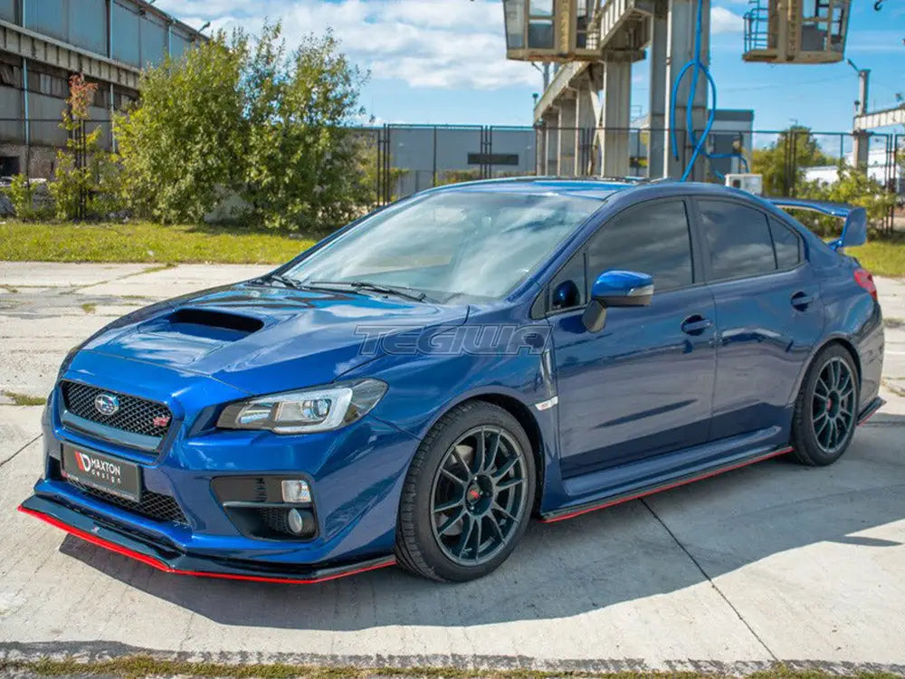 Maxton Design Front Splitter V.3 Subaru WRX STI