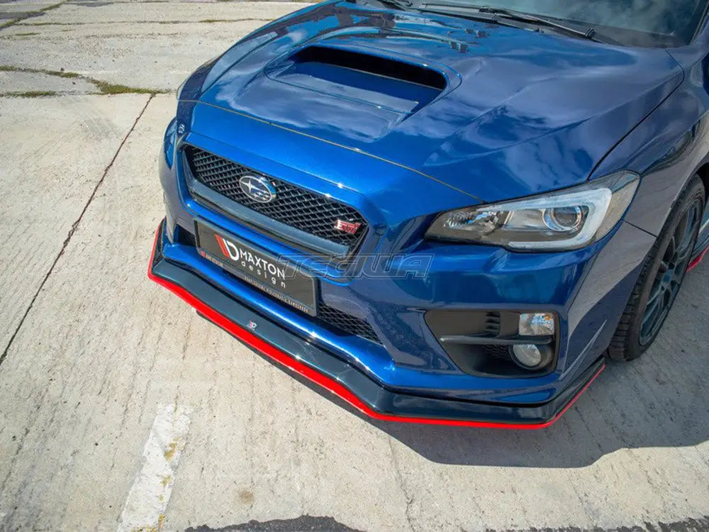 Maxton Design Front Splitter V.3 Subaru WRX STI