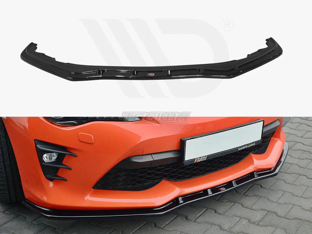 Maxton Design Front Splitter V.3 Toyota GT86 Facelift 2017-UP