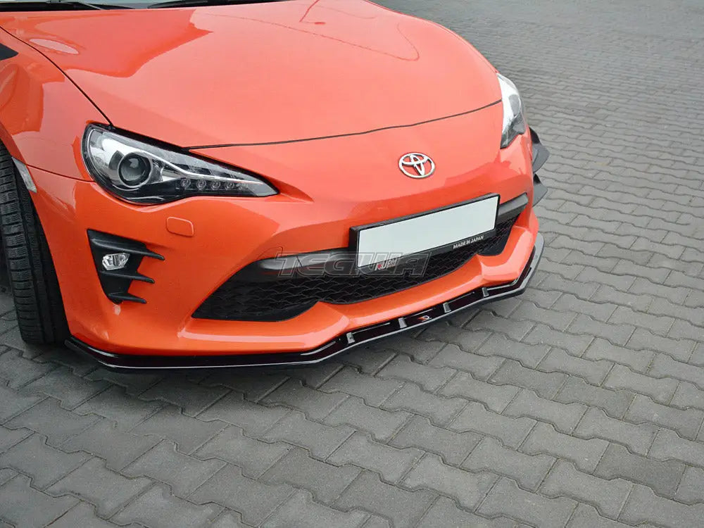 Maxton Design Front Splitter V.3 Toyota GT86 Facelift 2017-UP