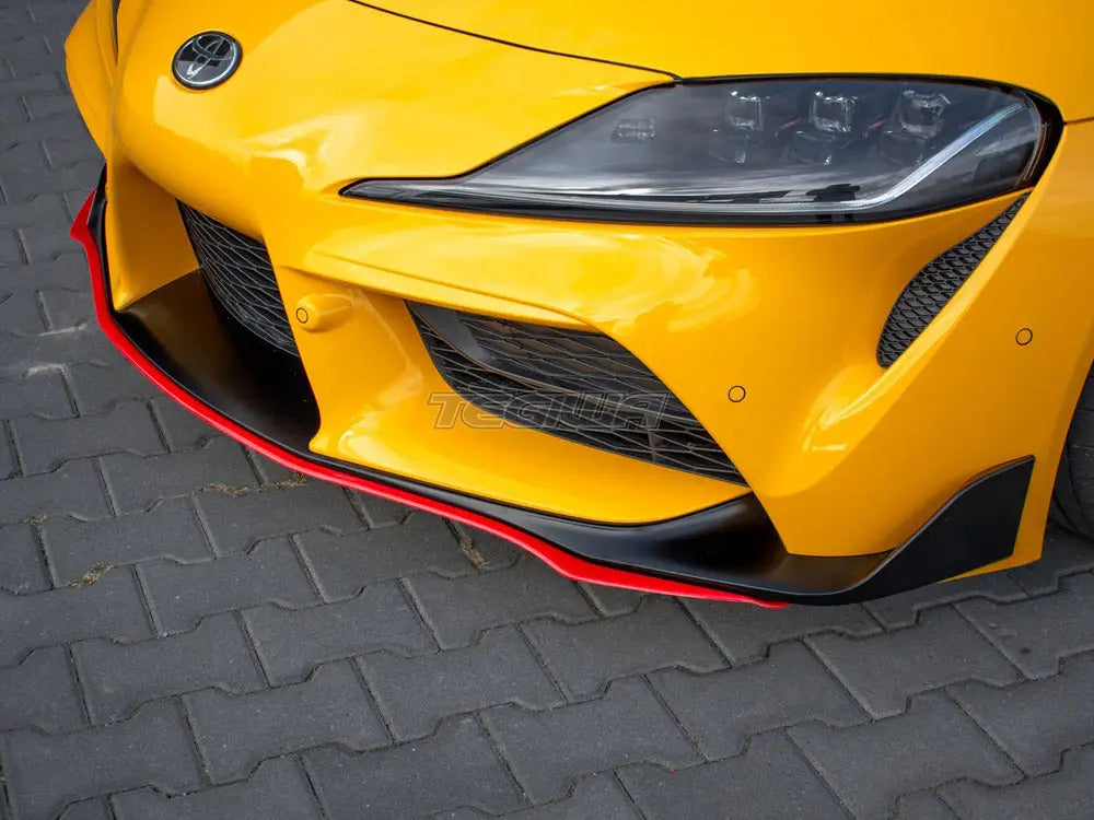 Maxton Design Front Splitter V.3 Toyota Supra MK5 2019-